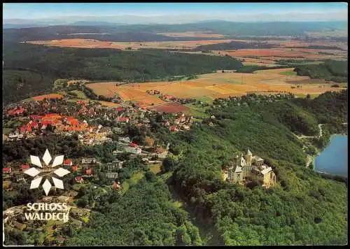 Waldeck (am Edersee) Schloss Waldeck am Edersee (Luftaufnahme) 2004