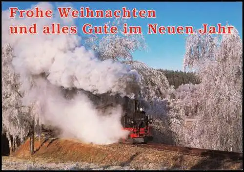 Eisenbahn & Lokomotiven Museumsbahn Schönheide mit Personenzug 2002