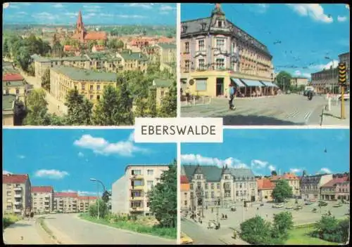Ansichtskarte Finow-Eberswalde 4 Bildkarte 1969