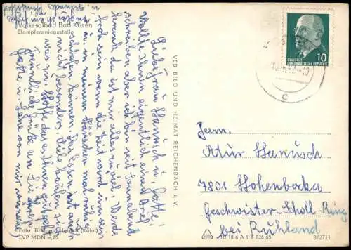 Bad Kösen Dampferanlegestelle, kleine Fahrgastschiffe zur DDR-Zeit 1965