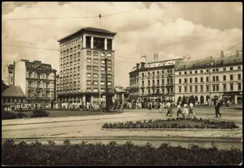 Reichenberg Liberec Ortsansicht, Náměstí Klementa Gottwalda 1967