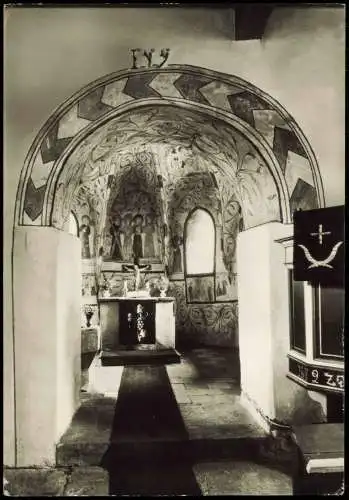 Ansichtskarte Bad Wildungen Stadtteilansicht Ev. Kirche in Frebershausen 1980