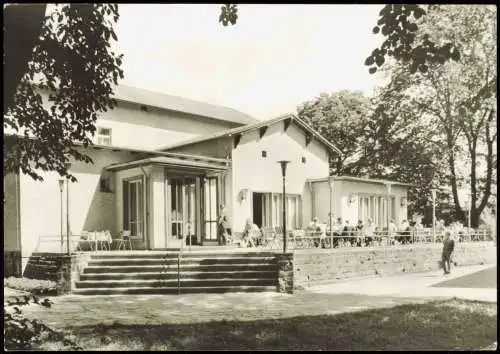 Ansichtskarte Grimma HO-Gaststätte Gattersburg zur DDR-Zeit 1978