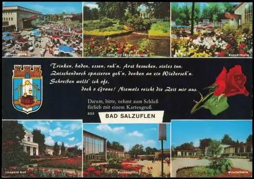 Bad Salzuflen  Stadtteilansichten u.a. Konzerthalle Leopold-Bad 1980