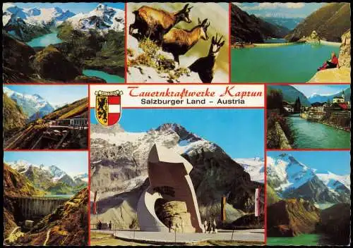 Ansichtskarte .Salzburger Land Tauernkraftwerke Kaprun 1990