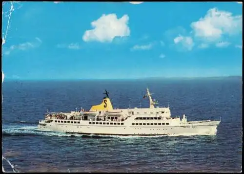 Schiffsfoto-AK (Ship Card) M/S BALTIC STAR der Seetouristik 1977