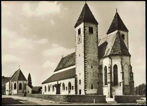 Ansichtskarte .Bayern Kath. Pfarrkirche Chammünster Bayer. Wald 1971