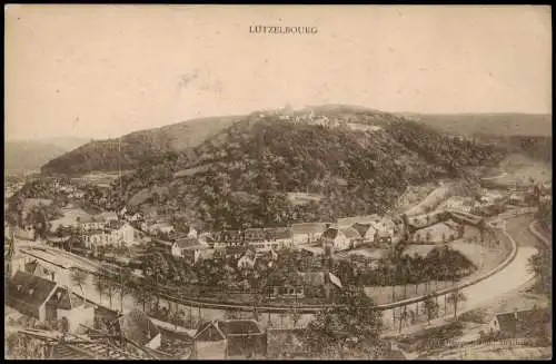 CPA Lützelburg Lutzelbourg Blick über die Stadt 1920