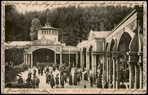 Ansichtskarte Bad Wildungen Georg Viktor-Quelle 1910
