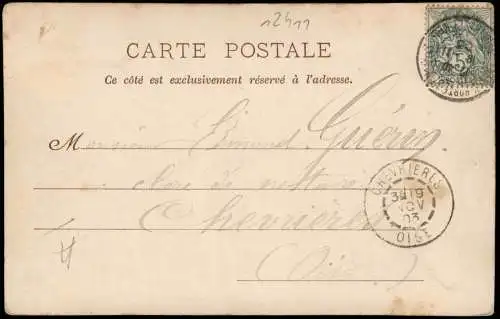 CPA Nancy Portail de la Basilique Saint-Epvre 1903