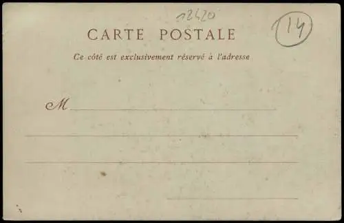 CPA Falaise Calvados Abside de l'Église Saint-Gervais. 1909