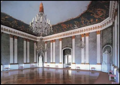 Ansichtskarte Bayreuth Neues Schloss Haupt- und Festsaal 1982