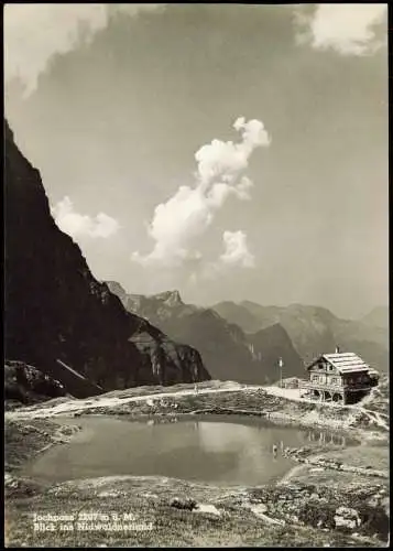 Ansichtskarte Innertkirchen Jochhütte 1963