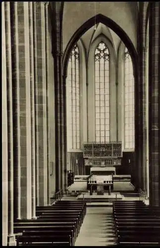 Ansichtskarte Frankfurt am Main Kaiserdom Vierungsaltar und Hochchor 1960
