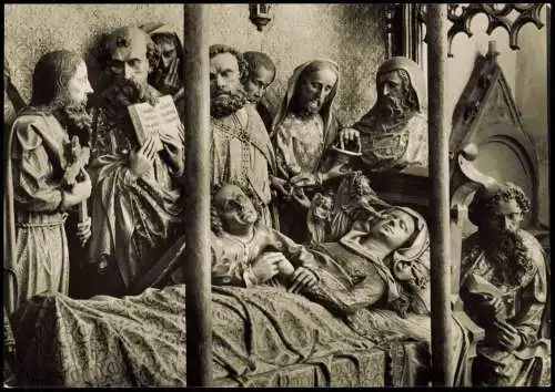 Ansichtskarte Frankfurt am Main Kaiserdom Maria-Schlaf-Altar 1960