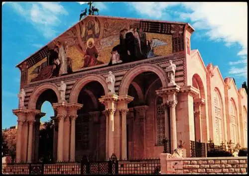 Jerusalem (רושלים) The Church of Gethsemane (The Church of All Nations) 1964
