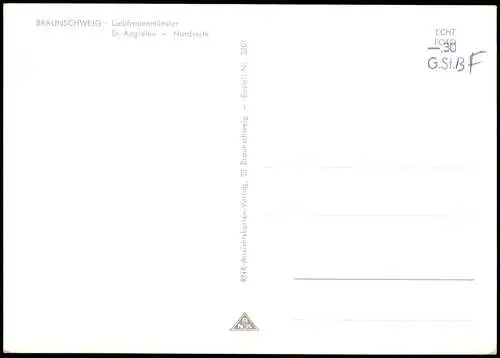 Braunschweig Liebfrauenmünster St. Aegidien, Autos Volkswagen VW Käfer 1960
