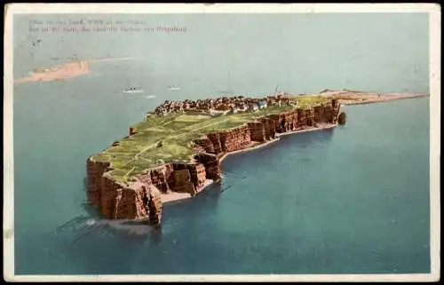 Ansichtskarte Helgoland (Insel) Luftbild 1938