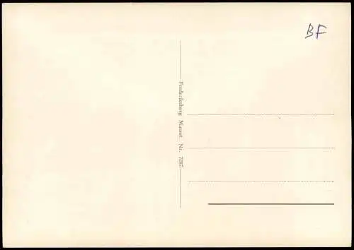 Postcard Hillerod Hillerød Frederiksborg Slot. Fangetåmet. 1963