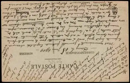 CPA .Frankreich Bourg La Charite Vue du Pont des Chevres 1921