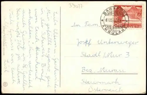 Ansichtskarte Stein am Rhein Stadt und Angler am Rhein 1914