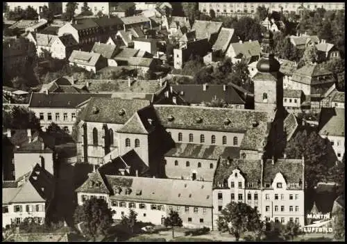 Ansichtskarte Bamberg Luftbild Franziskanerkirche St. Jakob 1962
