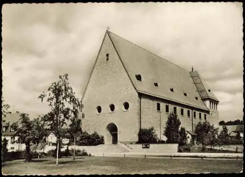 Ansichtskarte Bamberg Gartenstadt ,St. Kunigundenkirche 1962
