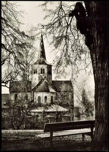 Ansichtskarte Hildesheim Bank am Baum St. Godenhard 1961