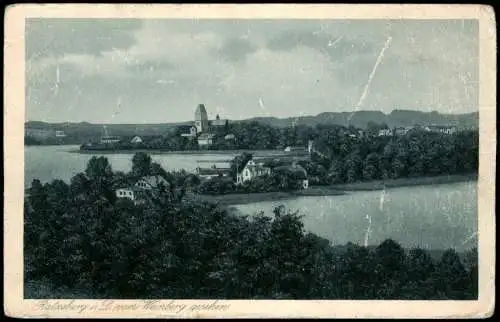 Ansichtskarte Ratzeburg vom Weinberg gesehen 1928