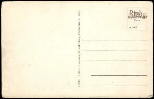 Ansichtskarte Ratzeburg vom Weinberg gesehen 1928