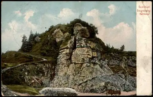 Ansichtskarte Bad Segeberg Partie am Kalkberg 1910