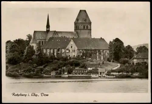 Ansichtskarte Ratzeburg Restaurant Seegarten - Fotokarte 1932