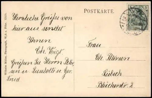 Ansichtskarte Wyk (Föhr) Seehospiz 1915