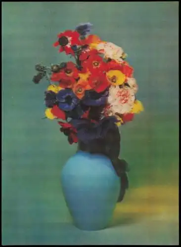 Botanik :: Blumen in Vase Flowers 3D Stereo 1975 3D/Stereoskopie
