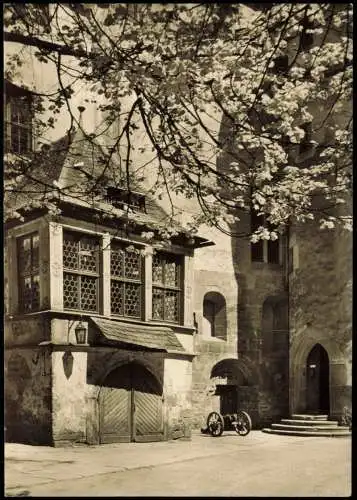 Ansichtskarte Büdingen Schloss Büdingen Innerer Schloßhof 1960