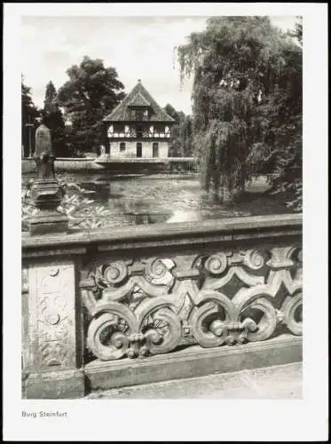 Ansichtskarte Burgsteinfurt-Steinfurt Unland-Ansicht Burg Steinfurt 1960