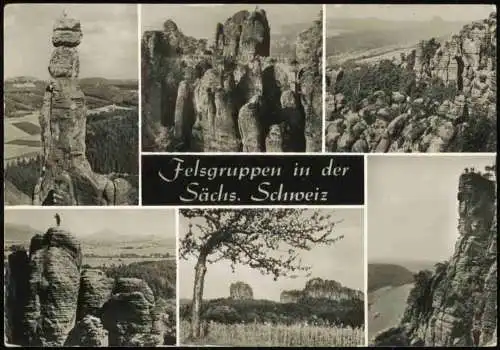 Lot 6 Ansichtskarten .Sachsen Sächsische Schweiz Rathen Bad Schandau 1980