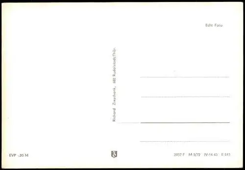 .Thüringen DDR MB Das schöne Schwarzatal im Thüringer Wald 1972
