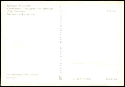 Ansichtskarte Kelbra (Kyffhäuser) Kyffhäuser-Burgbrunnen zur DDR-Zeit 1974