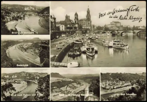 Dresden  Sächsische Dampfschifffahrt   1977 Schiffs-Bordstempel Dampfer Leipzig