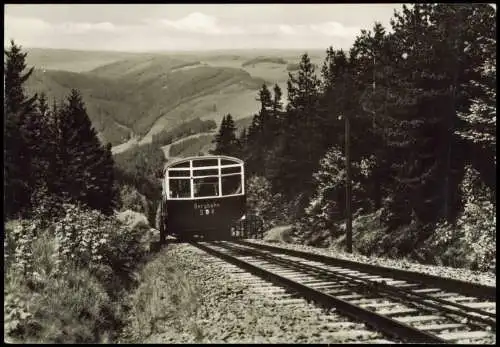 Lichtenhain/Bergbahn-Oberweißbach Oberweißbacher Bergbahn zur DDR-Zeit 1986/1984