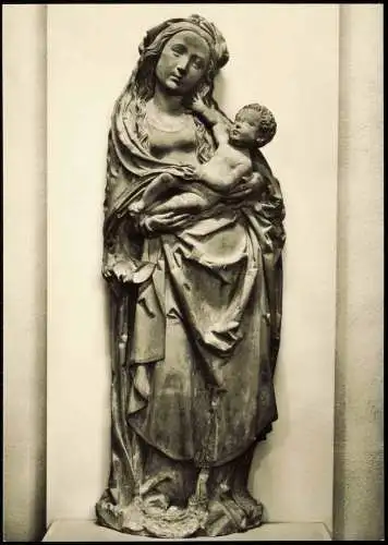 Würzburg Festung Marienberg TILMAN RIEMENSCHNEIDER Maria  1960