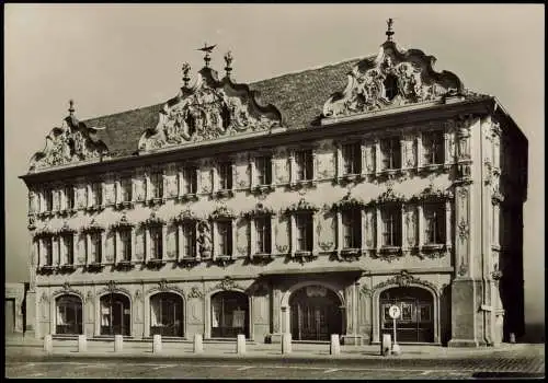 Ansichtskarte Würzburg Außenansicht Gebäude Falkenhaus 1960