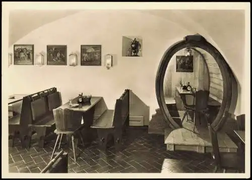 Würzburg Bürgerspital z. hl. Geist Heiliggeist-Keller Stifterstuber 1964