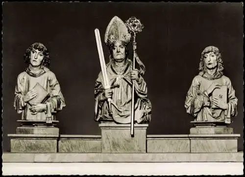 Würzburg Neumünster, Tilman Riemenschneider: Die drei Frankenheiligen 1960