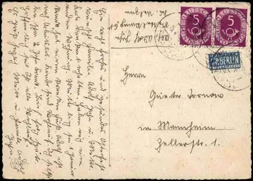 Lot 8   Glückwunsch Ostern Eier Frühlingsblumen Lämmchen Kücken Glocken 1950