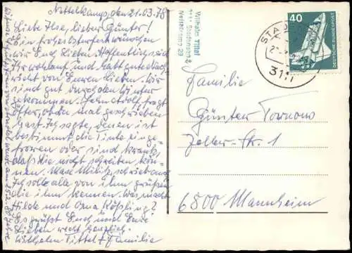Lot 8   Glückwunsch Ostern Eier Frühlingsblumen Lämmchen Kücken Glocken 1950