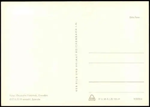 Weimar DDR Mehrbildkarte Konzentrationslager KZ Buchenwald Gedenkstätte 1969