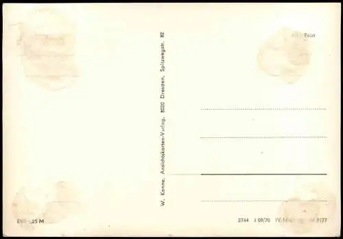 Ansichtskarte Bad Schandau Gaststätte "Waldhäus´l" 1970