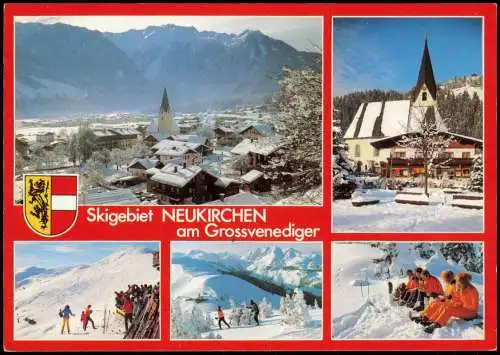 .Salzburger Land Skigebiet NEUKIRCHEN am Grossvenediger  Austria 1990